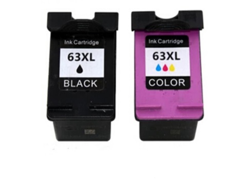 2 Pack Combo Remanufactured HP 63XL BK/COL ink cartridges 2 Pack Combo Remanufactured HP 63XL BK/COL ink cartridges