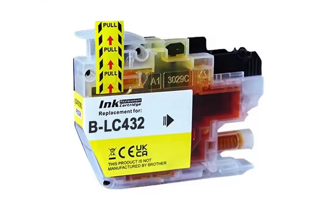 Compatible Brother LC432Y (Yellow) ink cartridge Compatible Brother LC432Y (Yellow) ink cartridge